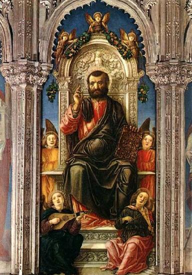 Bartolomeo Vivarini Triptych of St Mark oil painting image